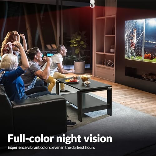 CP PLUS 3MP Smart Wi-fi CCTV Camera | 360° & Full HD Home Security | Full Color Night Vision | 2-Way Talk | Advanced Motion Tracking | SD Card Support (Upto 256GB) | IR Distance 20Mtr | EZ-P31 - Image 3