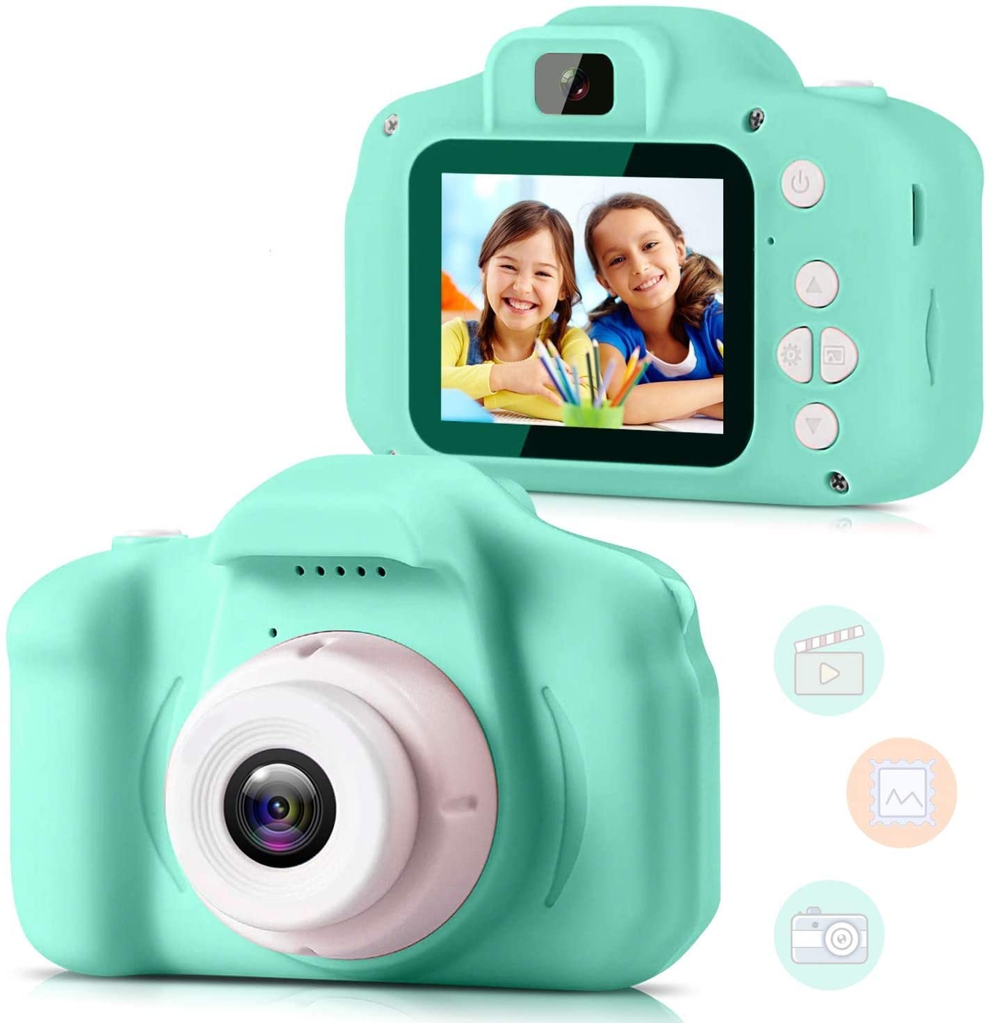 DIVINE Kids Camera for Girls Boys,Kids Selfie Camera 13MP 1080P HD Digital Video Camera for Toddler,Christmas Birthday Gifts for 4+ to15 Years Old Children (DDC-8)