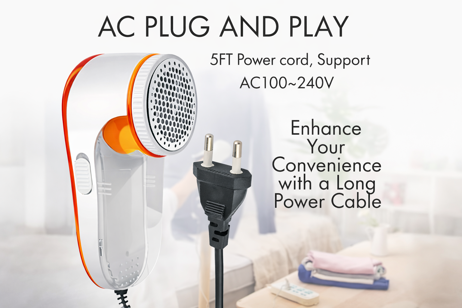 Nova Lint Remover for Clothes Fabric Cleaner for Woolen Clothes | 1 Year Warranty - Image 2