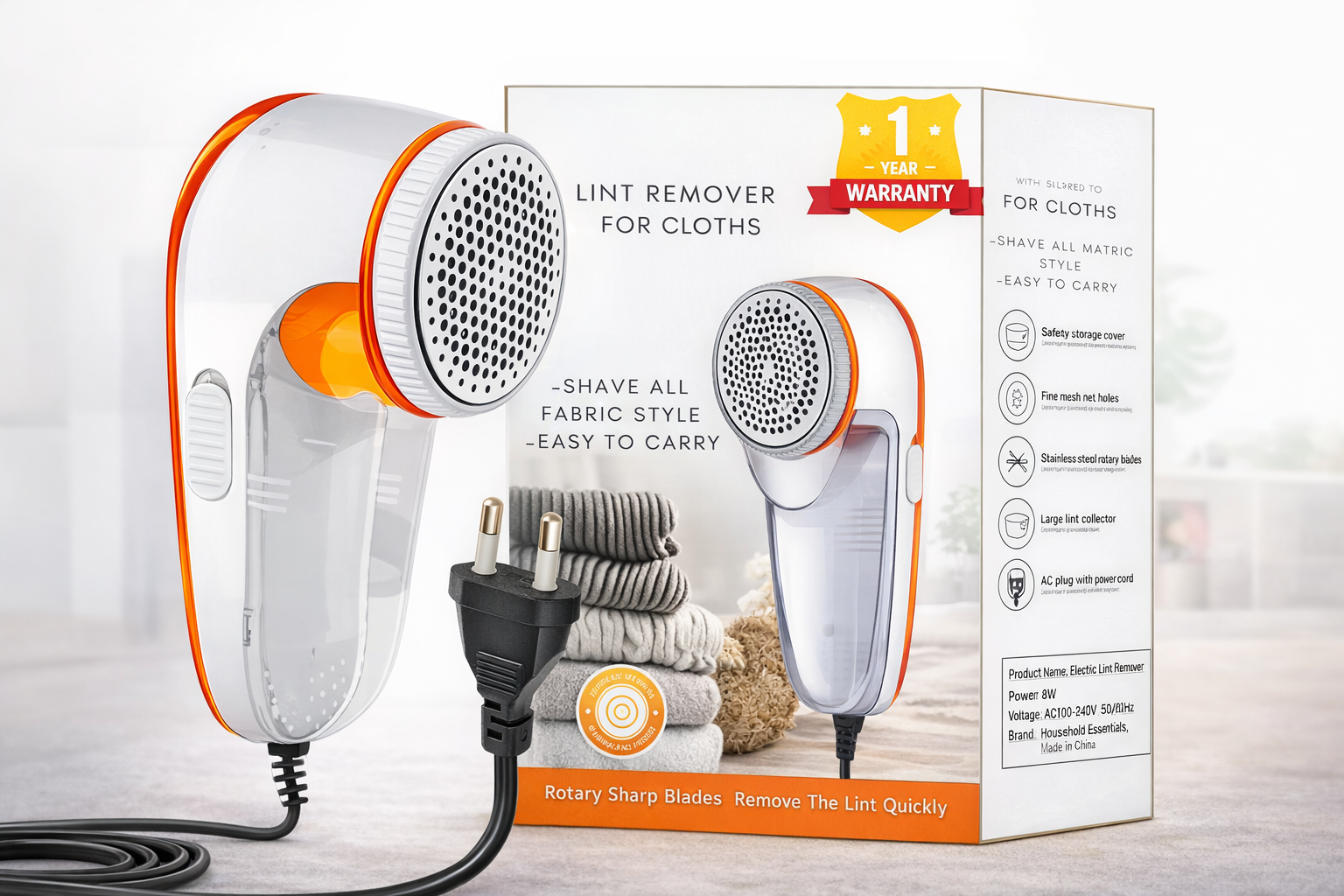 Nova Lint Remover for Clothes Fabric Cleaner for Woolen Clothes | 1 Year Warranty